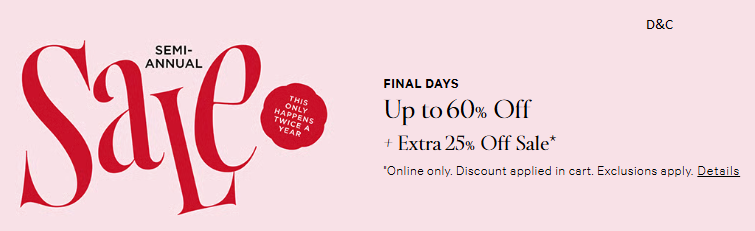 Victoria Secret up to 60% off + EXTRA 25% off 💓💓