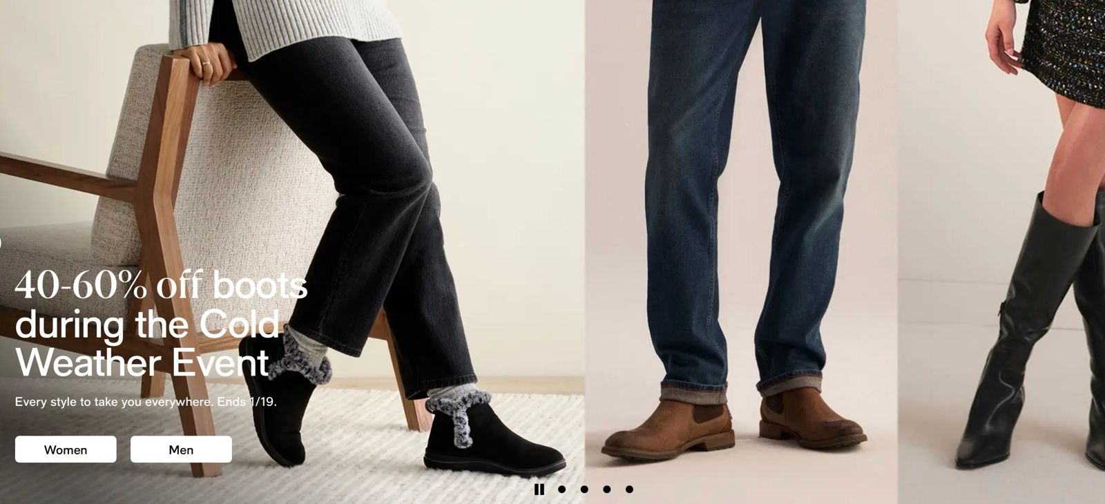 Macy’s Up to 60% off sale on boots