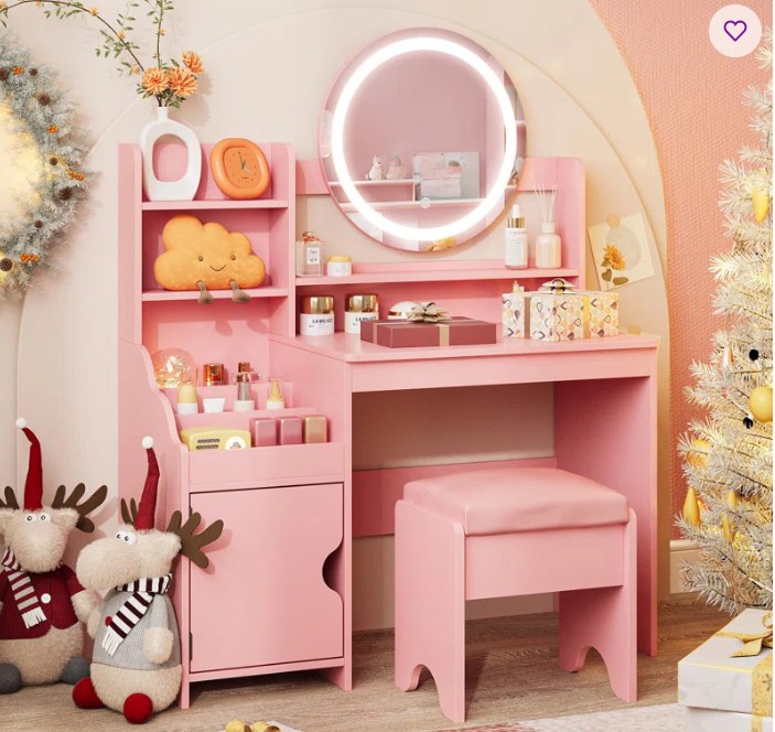 Kids Vanity With Lights