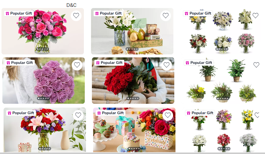 Valentine’s Day flowers sale