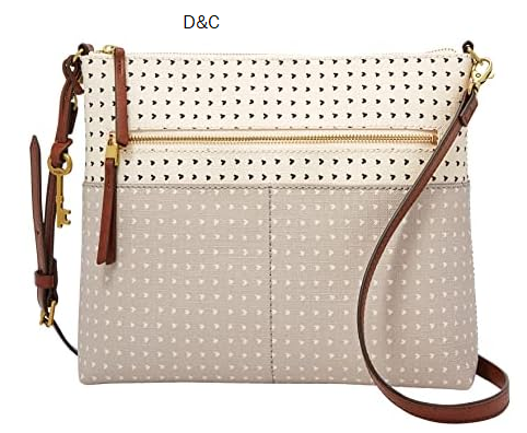 Fossil Womens Fiona Large Crossbody