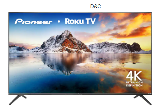 Pioneer – 70″ Class LED 4K UHD Smart Roku TV