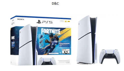 PlayStation 5 Console 1TB – Fortnite Flowering Chaos Bundle – PlayStation 5