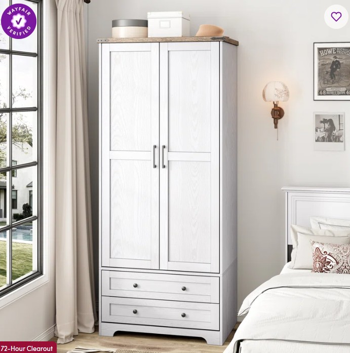 American Country Vintage Armoire