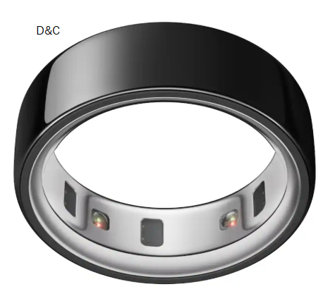 Oura – Ring 4 – Smart Ring – Size Before You Buy with OR4 Sizing Kit – Size 9 – Black – (2024)