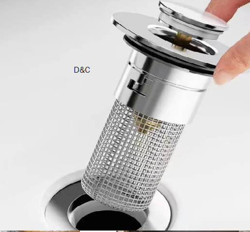 Pop Up Bathroom Sink Stopper With Removable Anti-Clogging GUB2501