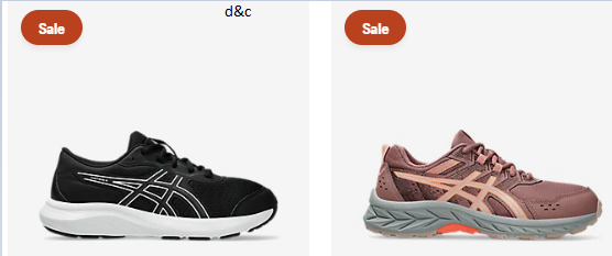 ASICS shoe sales