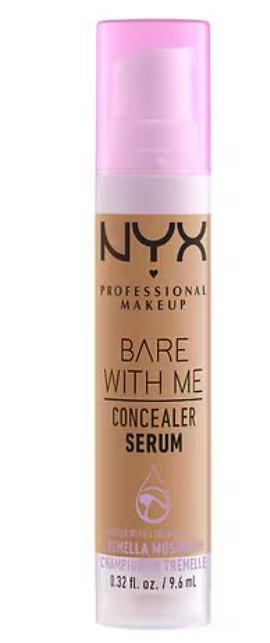 NYX Professional Makeup Bare With Me Hydrating Concealer Serum, Deep, 0.32 fl oz
