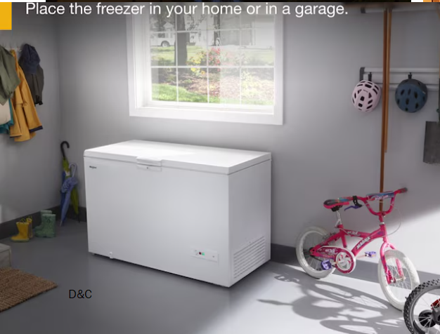 Whirlpool Flexible Storage 16-cu ft Garage Ready Chest Freezer Convertible to Refrigerator ( White )