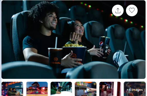 Save 40% on Regal Movie Tickets—Including Premiere & Premium Format Tickets—Plus Discount On Popcorn and Snacks!