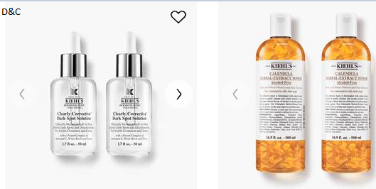 Kiehl’s has Buy 1 Get 1 for Free on select items