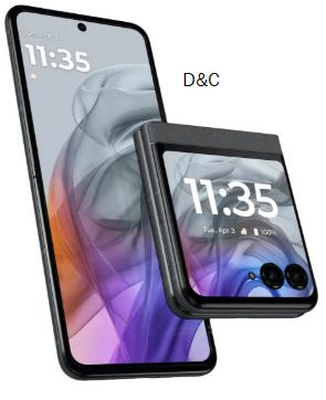 Motorola – razr 2024 256GB (Unlocked) – Koala Gray