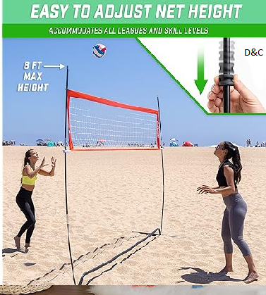 GoSports 12 ft Freestanding Volleyball Training Net