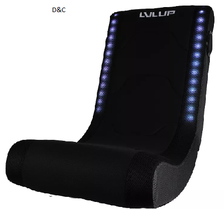 Level Up Pro Gaming Chair with LED Lighting
