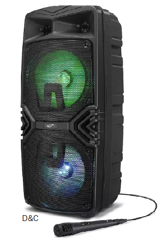iLive Driver Portable Wireless Tailgate Party Speaker