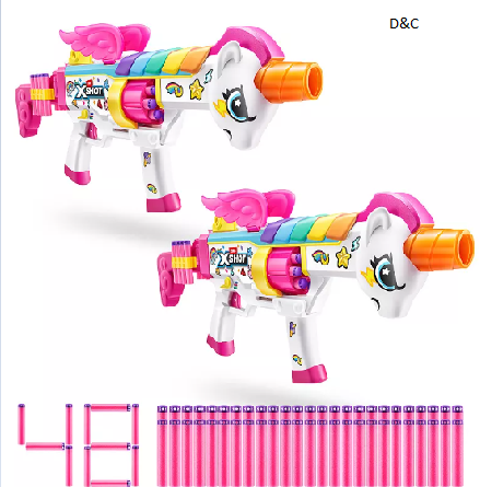 XSHOT Big Rizz Blastercorn 2-pk. Unicorn Blaster Set