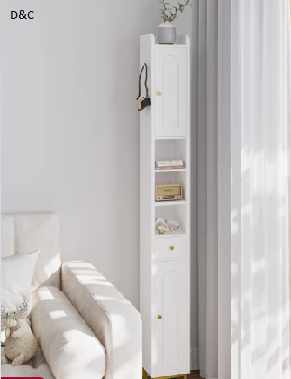 Bathroom Storage Cabinet, Narrow Toilet Paper Storage Cabinet