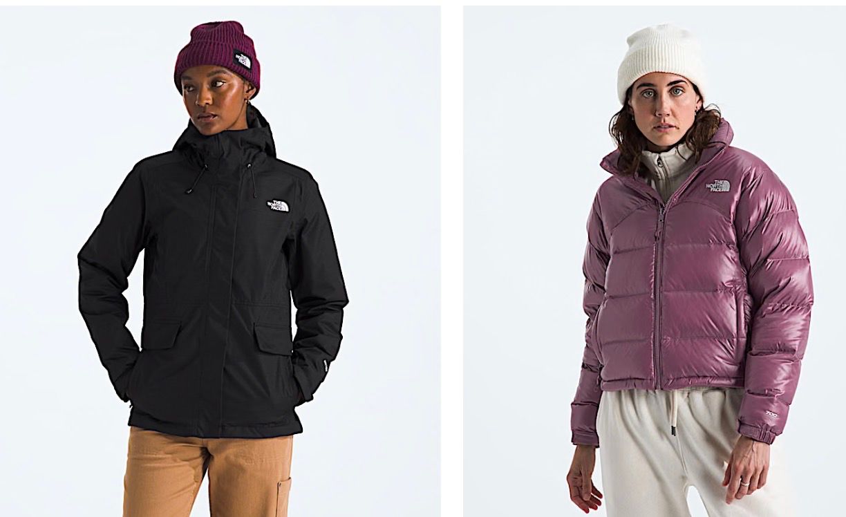 Get up to Up to 50% off North Face