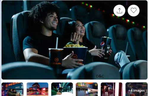 Save 40% on Regal Movie Tickets — Including Premiere & Premium Format Tickets — Plus Discount On Popcorn and Snacks!