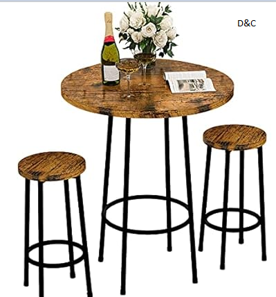 Recaceik 23″ 3 Piece Pub Dining Set
