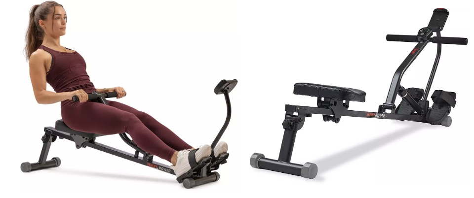 Sunny Health Smart Adjustable Rower
