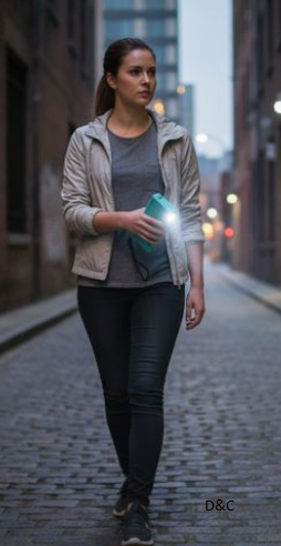 Stun Gun with Flashlight – 160 Lumen and Disable Pin | Disabler