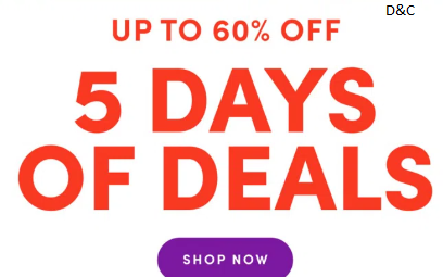 Wayfair 5 days of deals