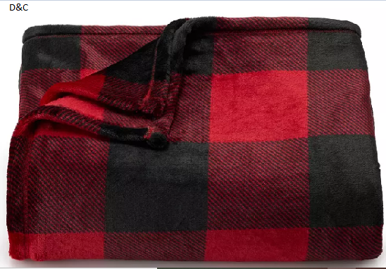 The Big One® Holiday Oversized Supersoft Plush Throw Blanket