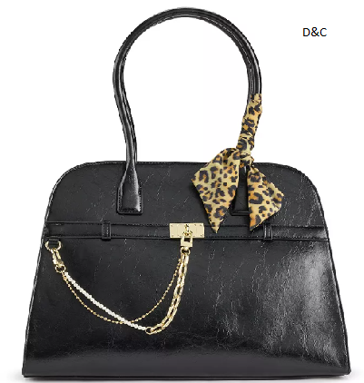 madden girl Satchel Bag with Zip Closure & Multiple Compartments