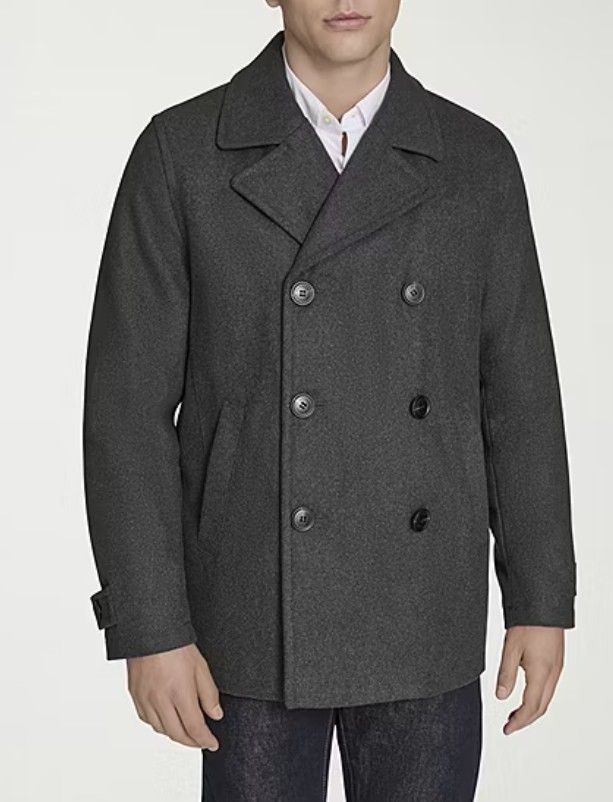 Dockers Mens Midweight Peacoat