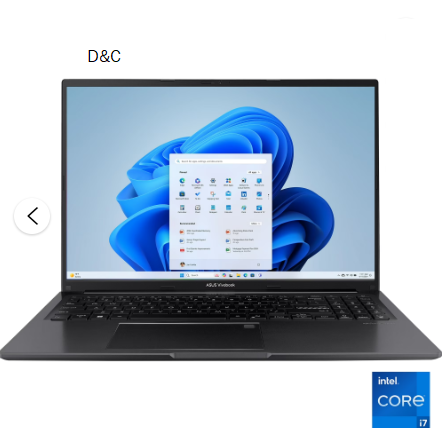 ASUS Vivobook 16″ WUXGA Laptop Intel Core i7-1355U 16GB RAM 512GB SSD Black