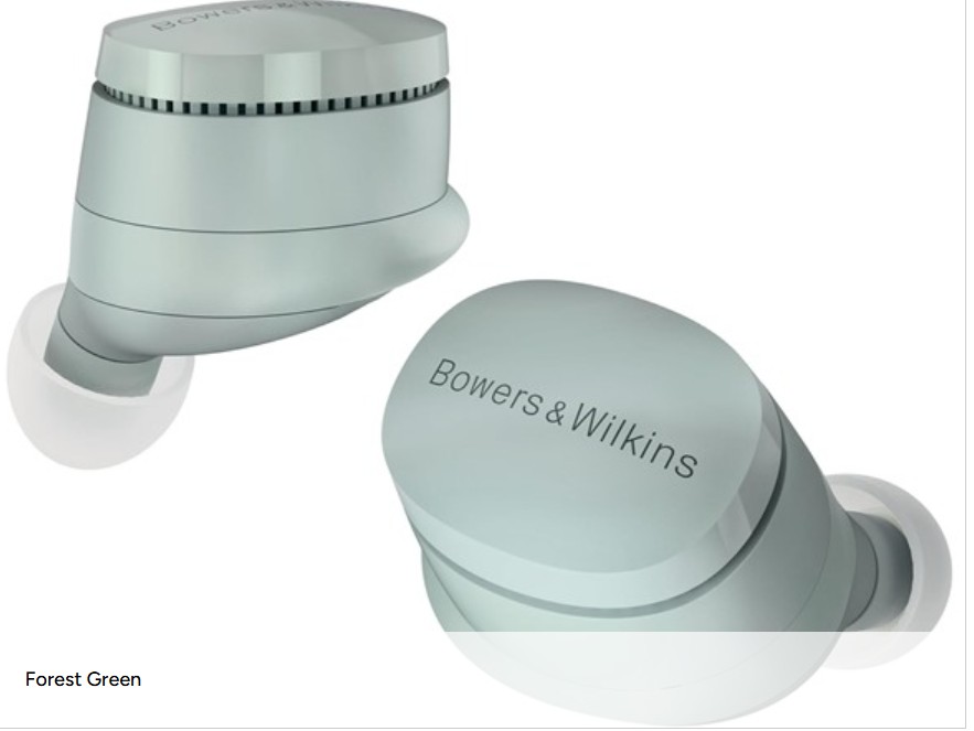 (NEW) Bowers & Wilkins Pi6 Wireless Earbuds with aptX Adaptive & 12mm Drivers, Bespoke Active Noise Cancelling Earbuds, 3 Built-in Mics, 15-Min Quick