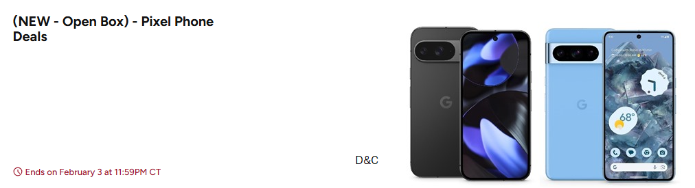 (NEW – Open Box) – Pixel Phone Deals