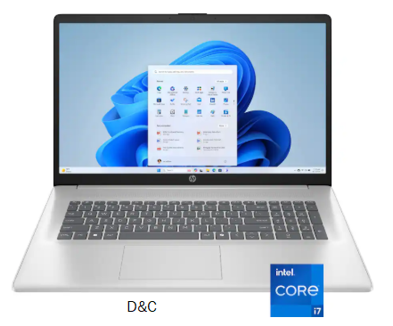 HP – 17.3″ Full HD Laptop – Intel Core i7 1355U 2023 – 16GB Memory – 1TB SSD – Natural Silver
