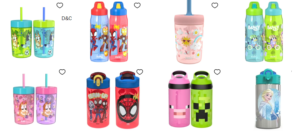 Kids 2 pack water bottlesAs low as $3.97