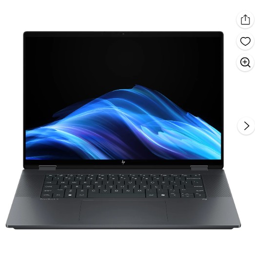 HP OmniBook X Laptop Computer 16″ 3K Touch Screen Intel Core Ultra 7 16 GB