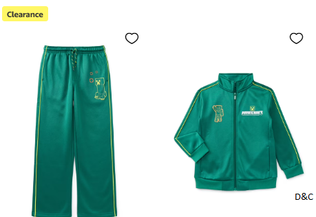 Boys Character graphic track sets