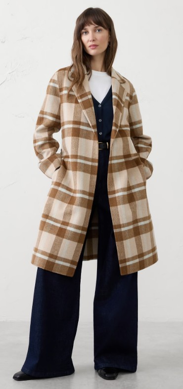 Double Face Tie-Waist Coat