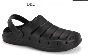 Rugged Shark Men’s Lined EVA Clogs