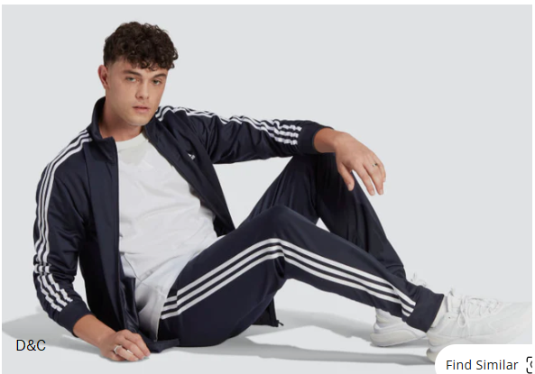 Adidas Men’s Basic 3-Stripes Tricot Track