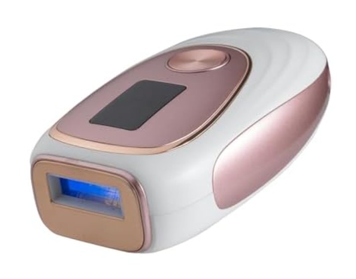 LYSMOSKI Laser Hair Removal, IPL Hair Removal with Ice-Cooling System for Painless & Long-Lasting Result, Safe At-Home Hair Remover Device for Armpits Back Legs Arms Face Bikini Line, Rose Gold