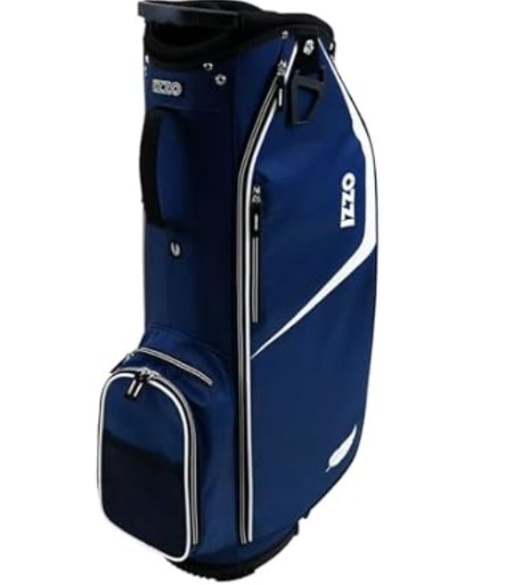 Izzo Ultra Lite Golf Bag, Cart Bag (Navy)