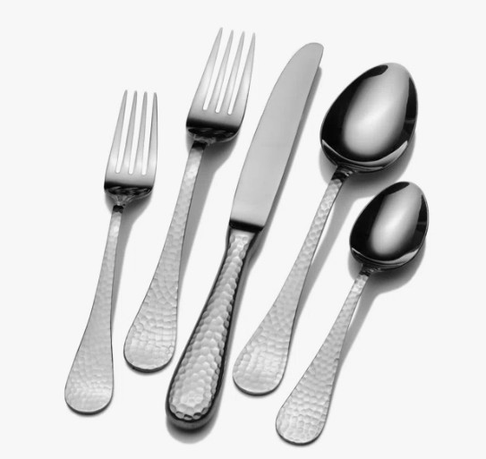 Wallace Brooklyn 20-Piece Stainless Steel Flatware Set, Service for 4