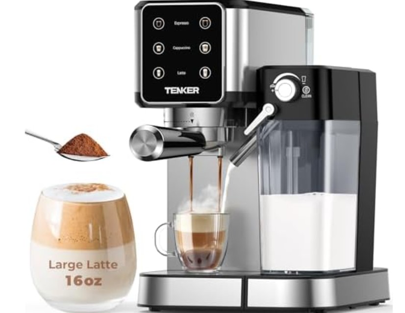 Espresso Machine 20 BarSilver