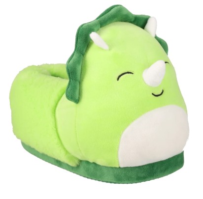 Squishmallows Toddler and Kids Character-head Scuff Slippers