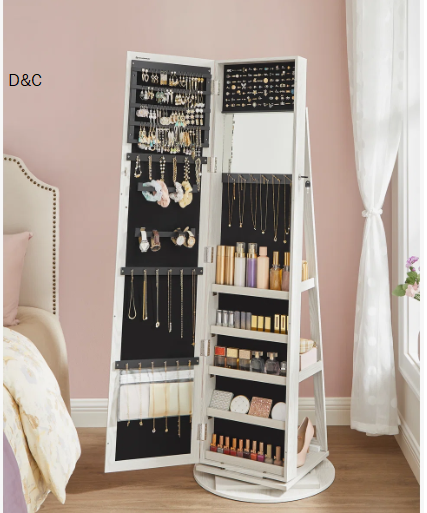 Quakertown 21.3” Wide Freestanding Jewelry Armoire