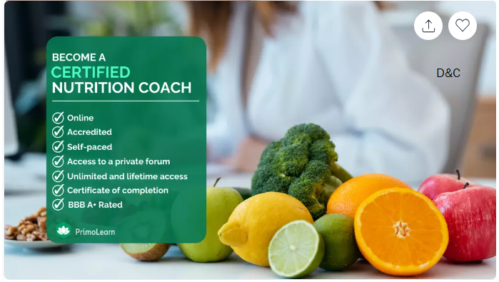 Become a Certified Nutrition Practitioner with This Online Course from PrimoLearn.com (Up to 73% Off)