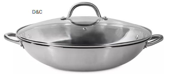 Stainless Steel 6.5-Qt. Multipurpose Pan with Glass Lid