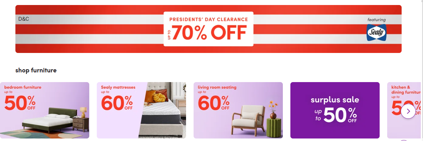Presidents Day DoorBuster Deals are live
