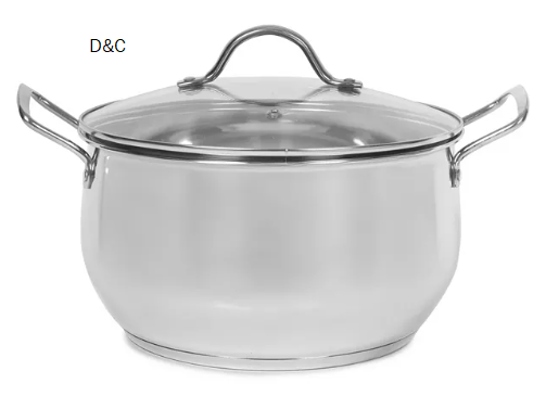 Stainless Steel 5.5 Quart Casserole